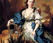 尼古拉斯 德 拉吉莱勒 : Portrait Of Marianne de Mahony